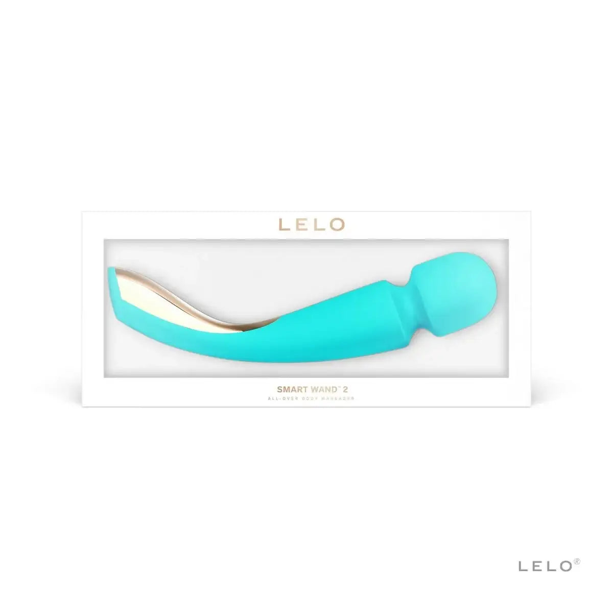 LELO Smart Wand 2 Large Aqua compact storage-friendly design for discreet use and easy portability Singapore