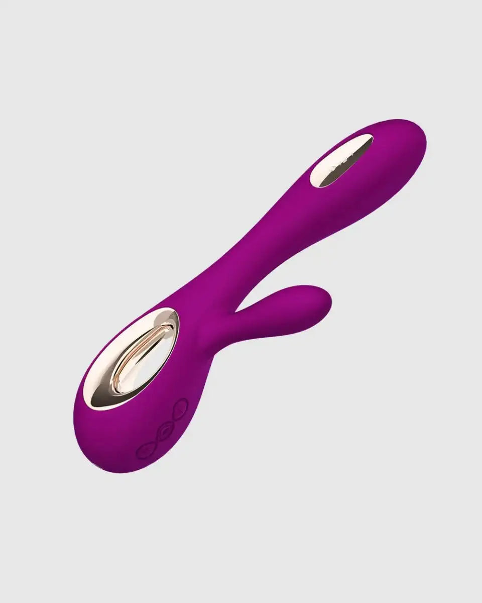LELO Soraya Wave™ compact wearable massager modern curved design body safe silicone deep rose Singapore