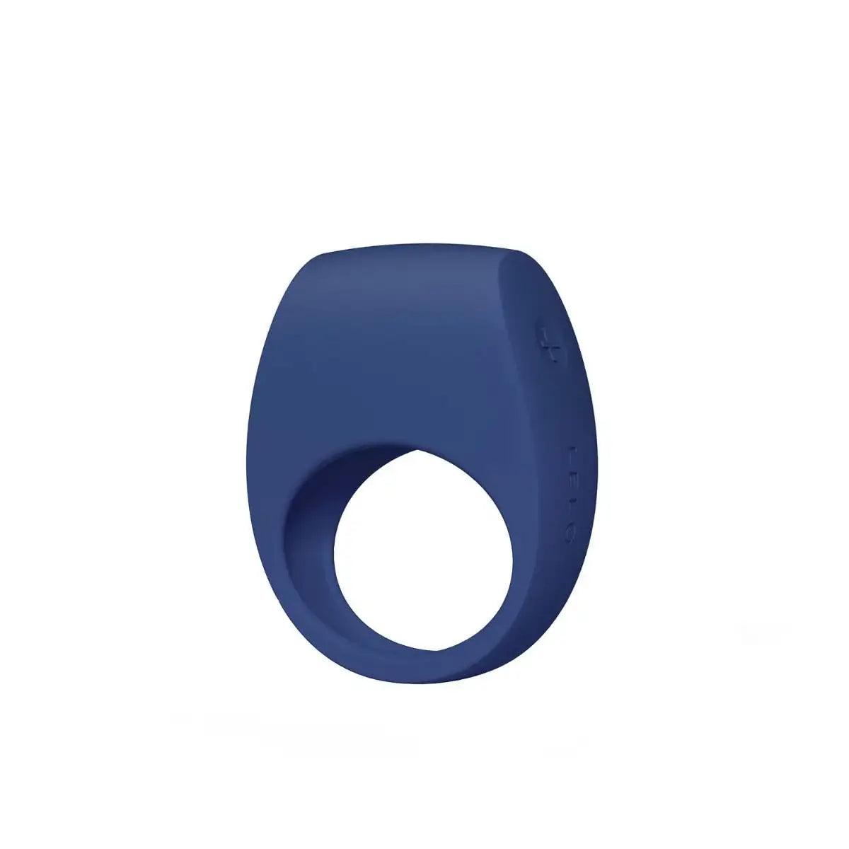 LELO Tor 3 Vibrating Couple Ring premium silicone wearable massager ergonomic fit elegant Base Blue finish Singapore