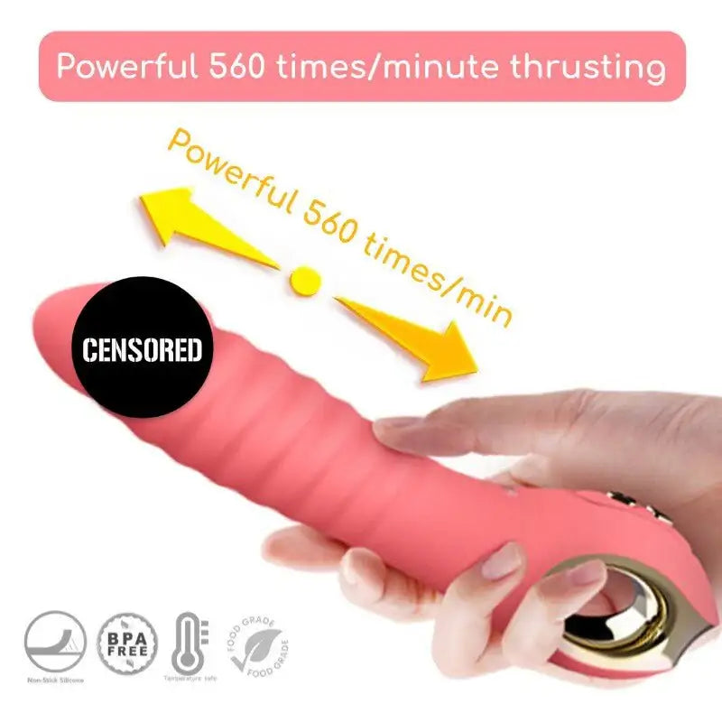 Leten Cha Cha - Thrusting Vibrator - Frisky Business Adult Sex Toys Shop
