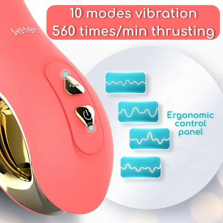 Leten Cha Cha - Thrusting Vibrator - Frisky Business Adult Sex Toys Shop