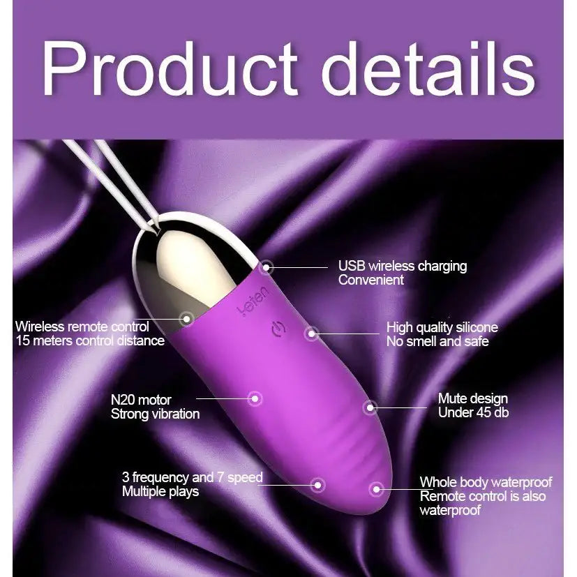 Leten - Egg Vibrator - Frisky Business Adult Sex Toys Shop