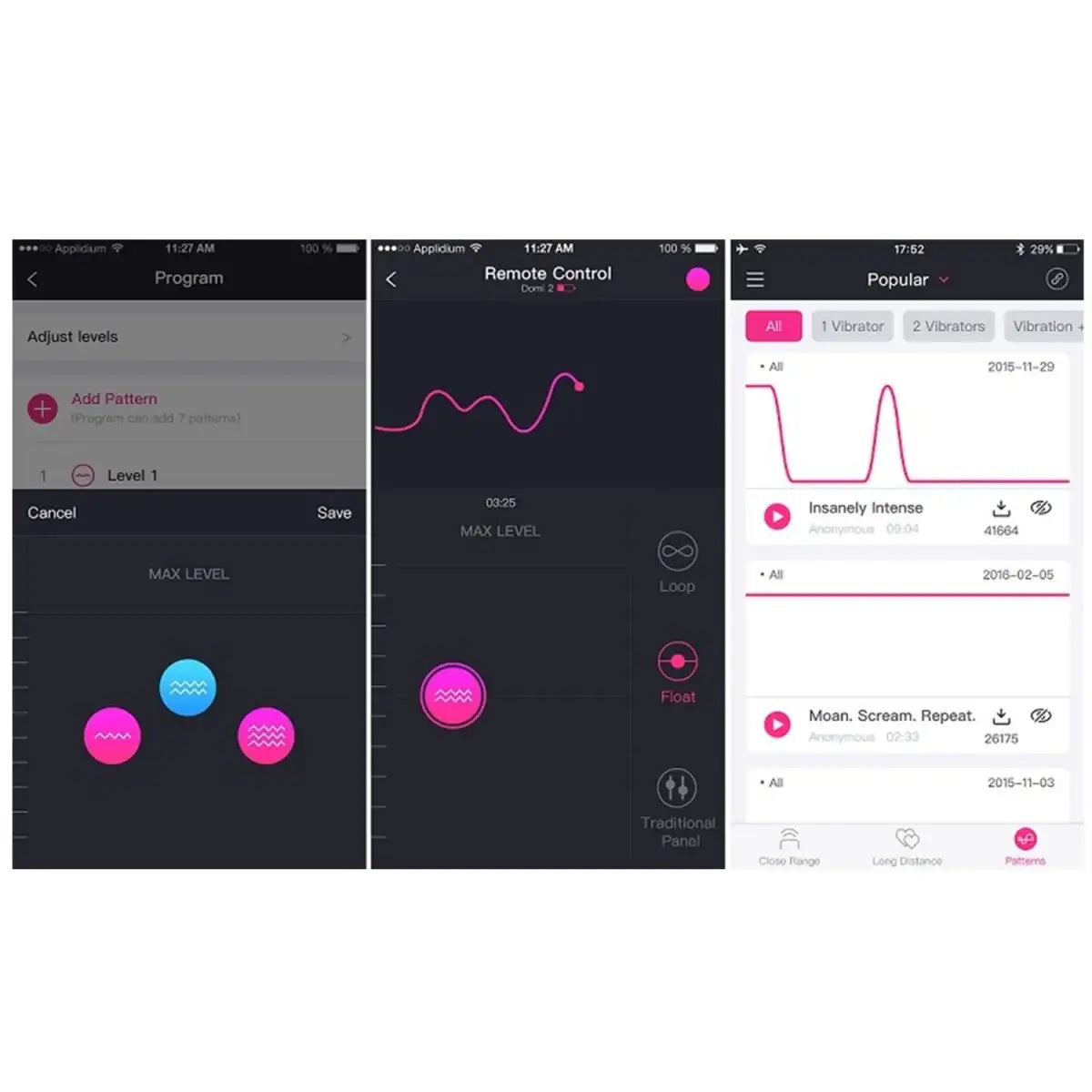 Lovense Domi Wand 2 adjustable vibration modes customizable intensity app controlled device Singapore
