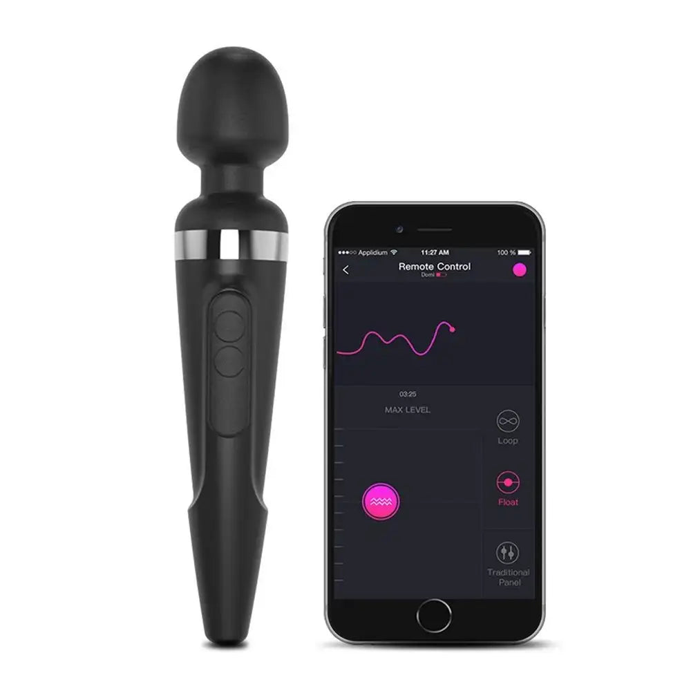 Lovense - Domi Wand 2 App Controlled Super Powerful Mini Wand - Frisky Business Adult Sex Toys Shop