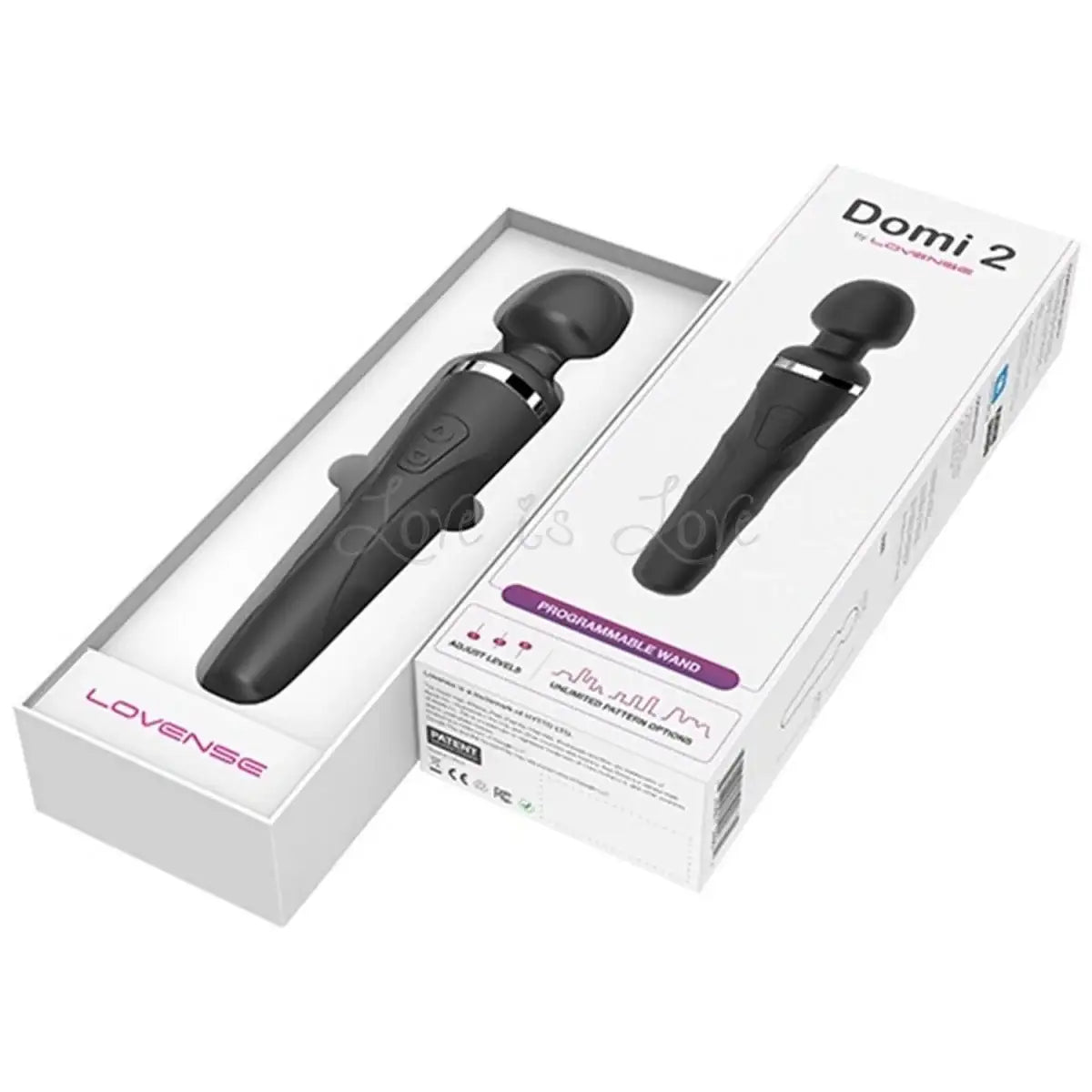 Lovense Domi Wand 2 portable mini wand strong vibration motor app controlled massager Singapore