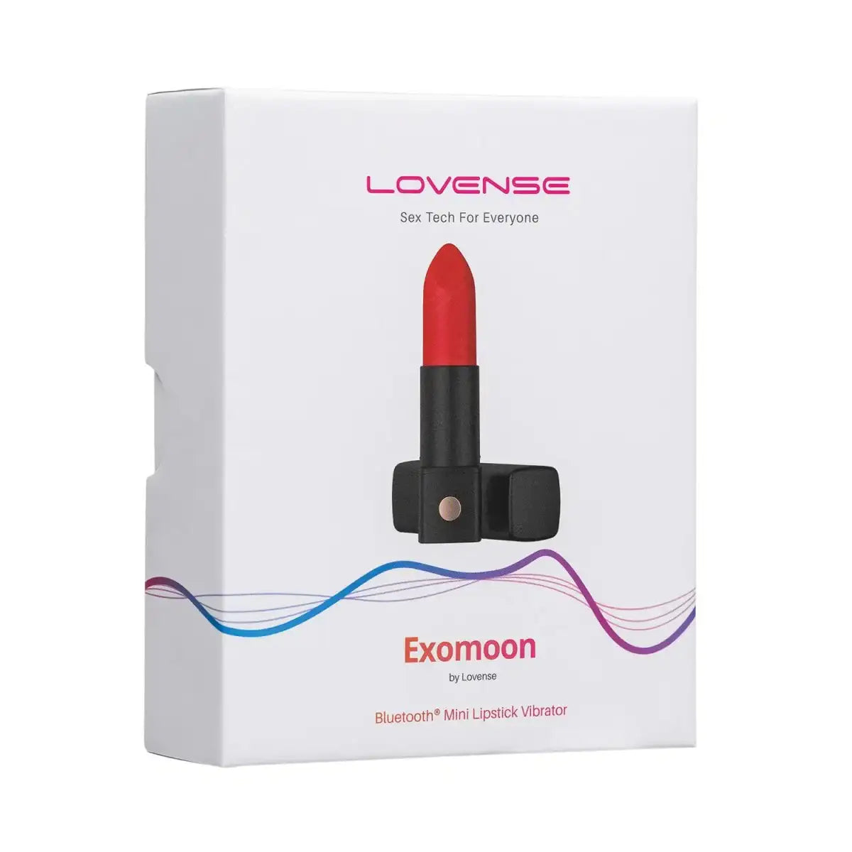 Lovense Exomoon app controlled mini bullet vibrator sleek lipstick design discreet device Singapore