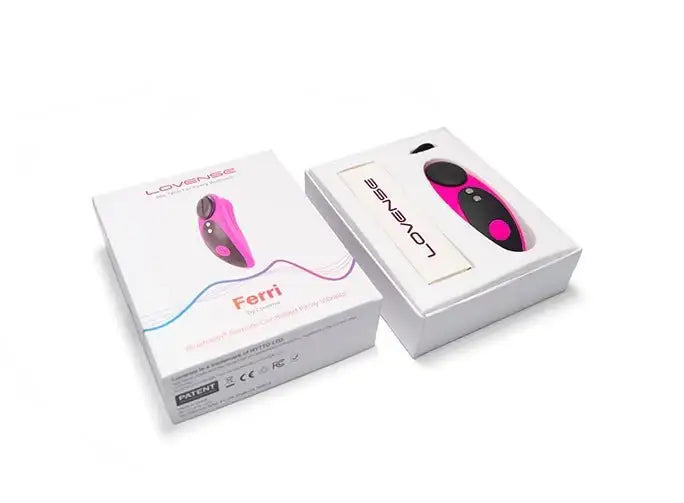Lovense Ferri app interface remote control vibration patterns Bluetooth long distance Singapore