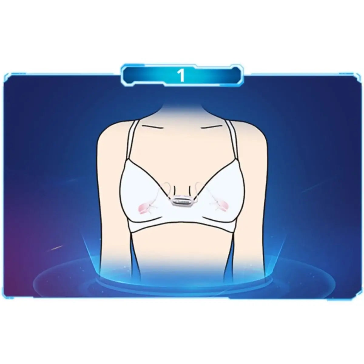 Lovense Gemini compact design discreet wearable stimulation device under clothing Singapore