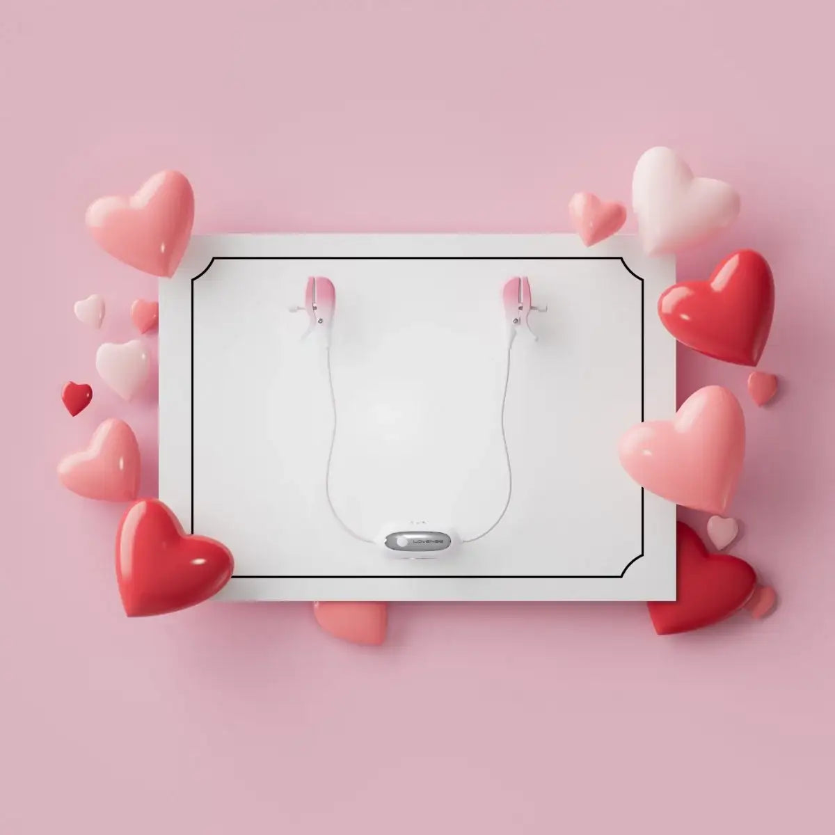 Lovense Gemini dual nipple vibrators adjustable intensity app control Bluetooth connection Singapore
