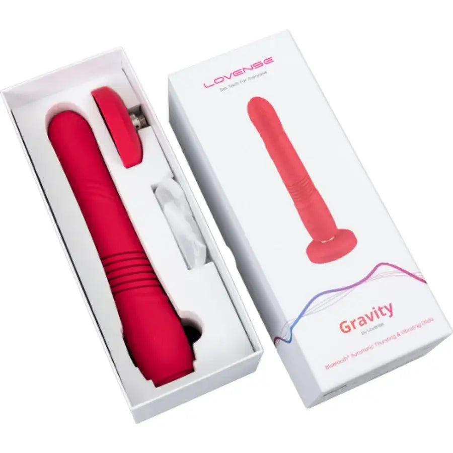 Lovense Gravity powerful motor deep thrusting action combined vibration stimulation sex toy Singapore