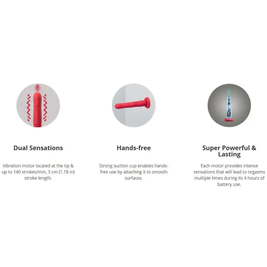 Lovense Gravity app controlled sex toy long distance control customizable thrust and vibration Singapore