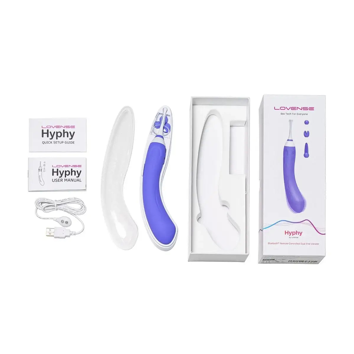 Lovense Hyphy compact design portable app controlled dual end vibration device Singapore