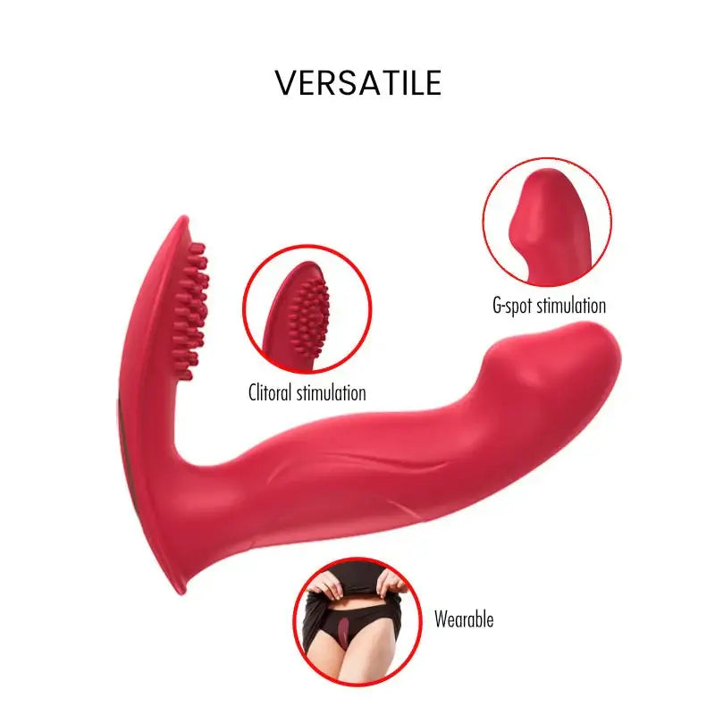 Lynette - Wriggling APP Vibrator - Frisky Business Adult Sex Toys Shop