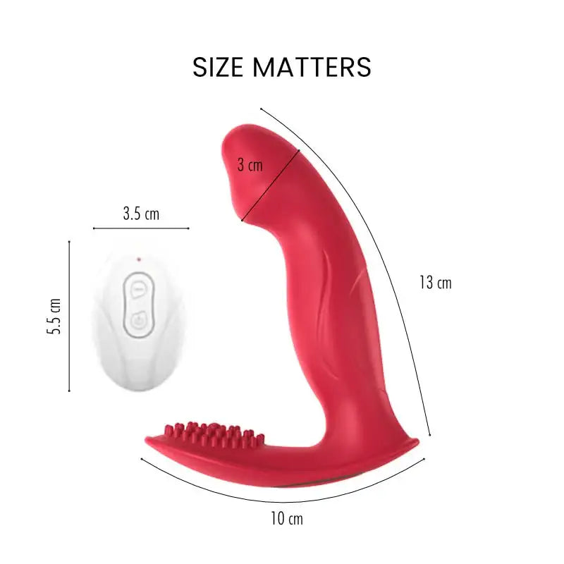 Lynette - Wriggling APP Vibrator - Frisky Business Adult Sex Toys Shop