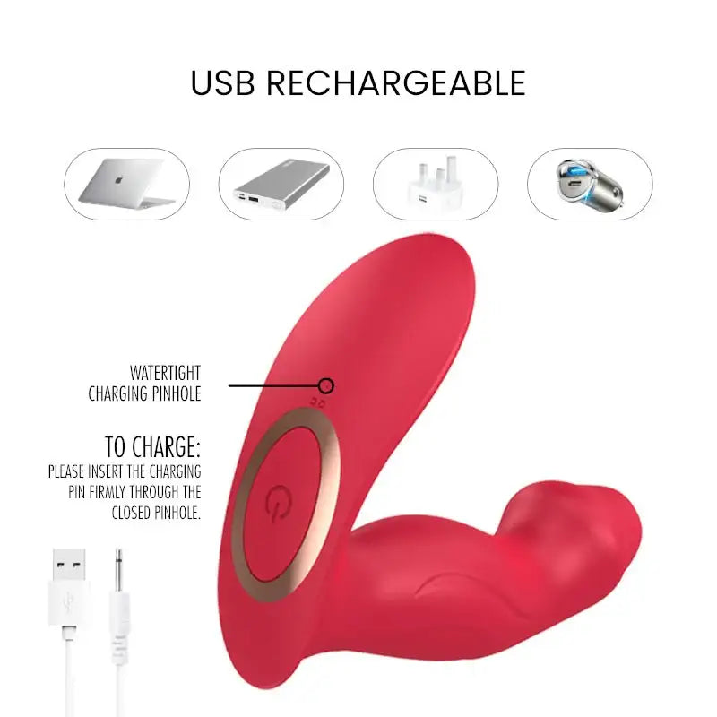 Lynette - Wriggling APP Vibrator - Frisky Business Adult Sex Toys Shop
