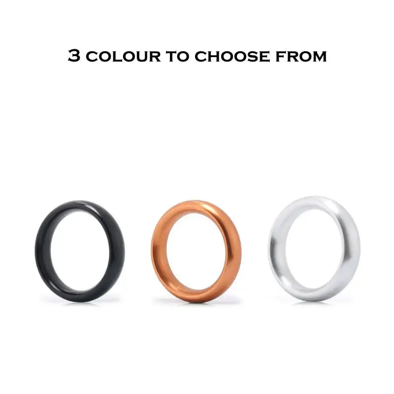 Manly - Aerospace Aluminum Penis Ring - Frisky Business Adult Sex Toys Shop