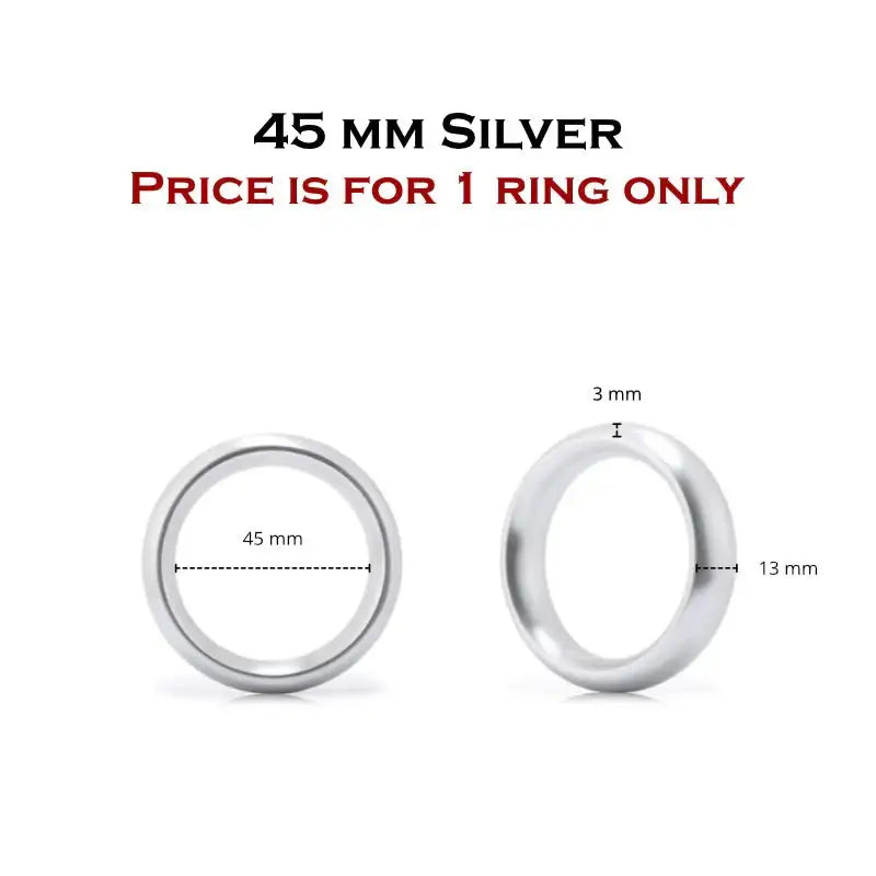Manly - Aerospace Aluminum Penis Ring - Frisky Business Adult Sex Toys Shop