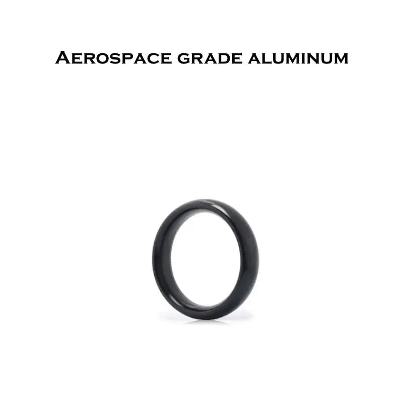 Manly - Aerospace Aluminum Penis Ring - Frisky Business Adult Sex Toys Shop