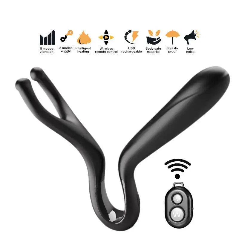 Max Vibrating and Wiggling Prostate Massager - Frisky Business Adult Sex Toys Shop