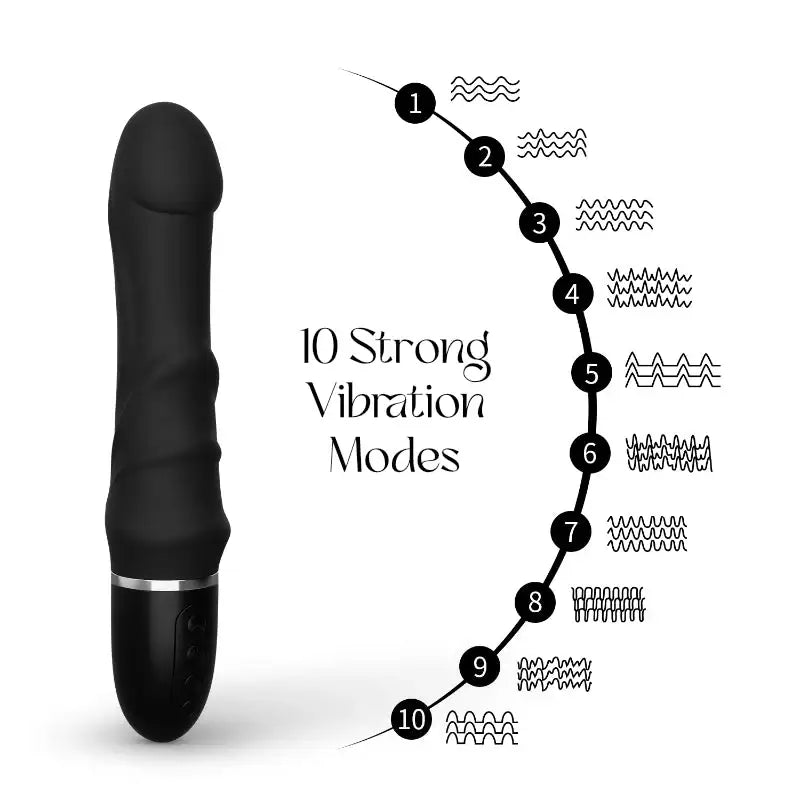 Midnight Magic - Strong G Spot Vibrator - Frisky Business Adult Sex Toys Shop