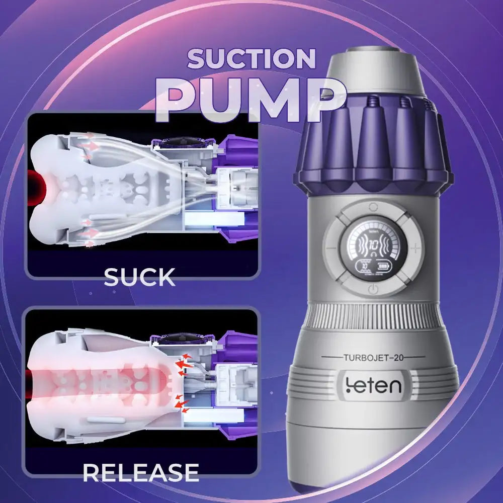 Mighty Suction Dynamo – Automatic Suction Masturbator - Frisky Business Adult Sex Toys Shop