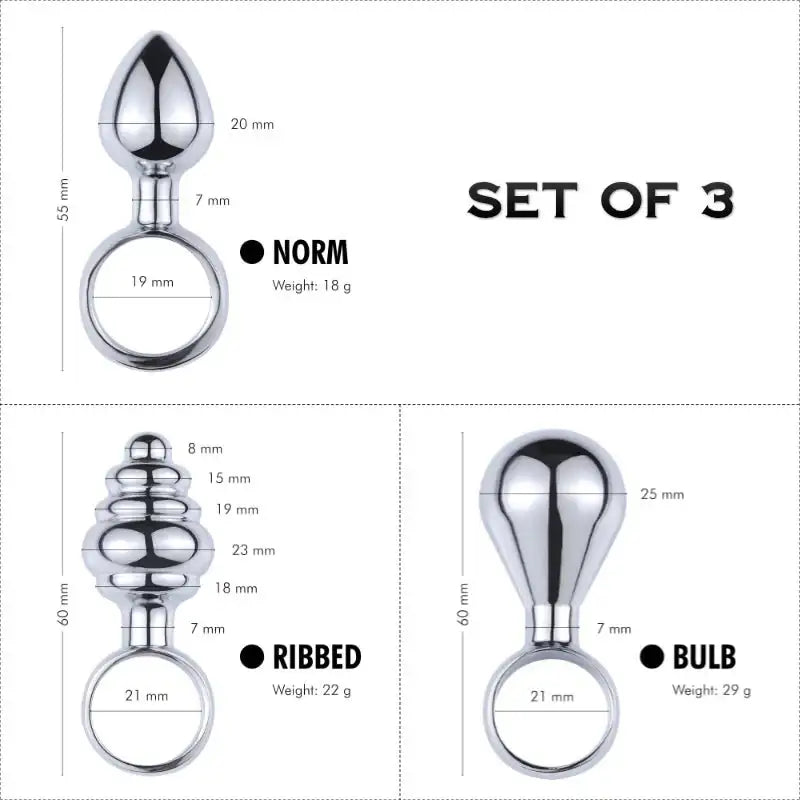 Mini Pull Ring Butt Plug - Frisky Business Adult Sex Toys Shop