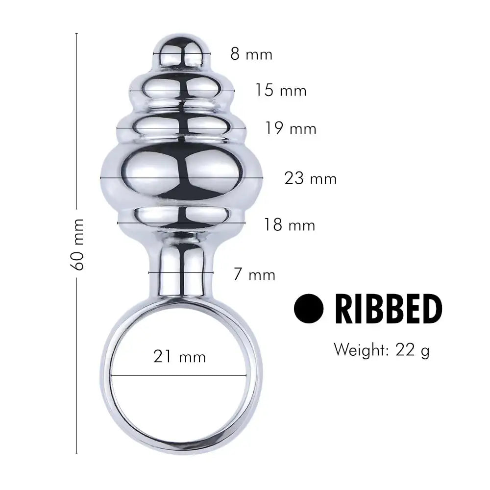 Mini Pull Ring Butt Plug - Frisky Business Adult Sex Toys Shop