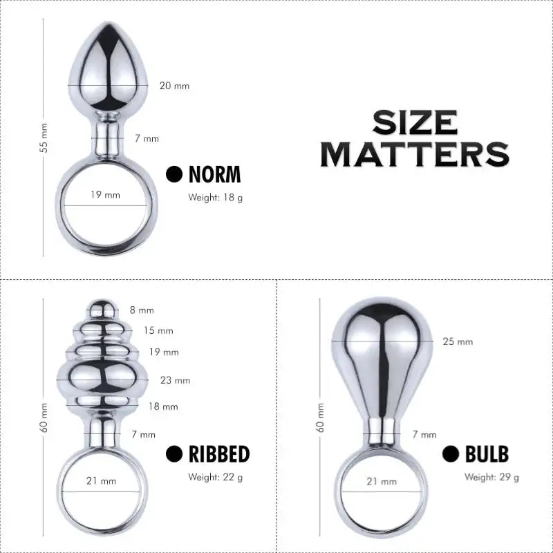 Mini Pull Ring Butt Plug - Frisky Business Adult Sex Toys Shop