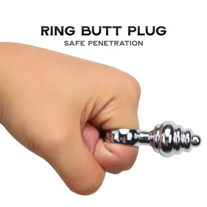 Mini Pull Ring Butt Plug - Frisky Business Adult Sex Toys Shop