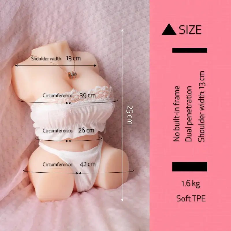 Miss Yogini Small Torso Sex Doll Masturbator - Frisky Business Adult Sex Toys Shop