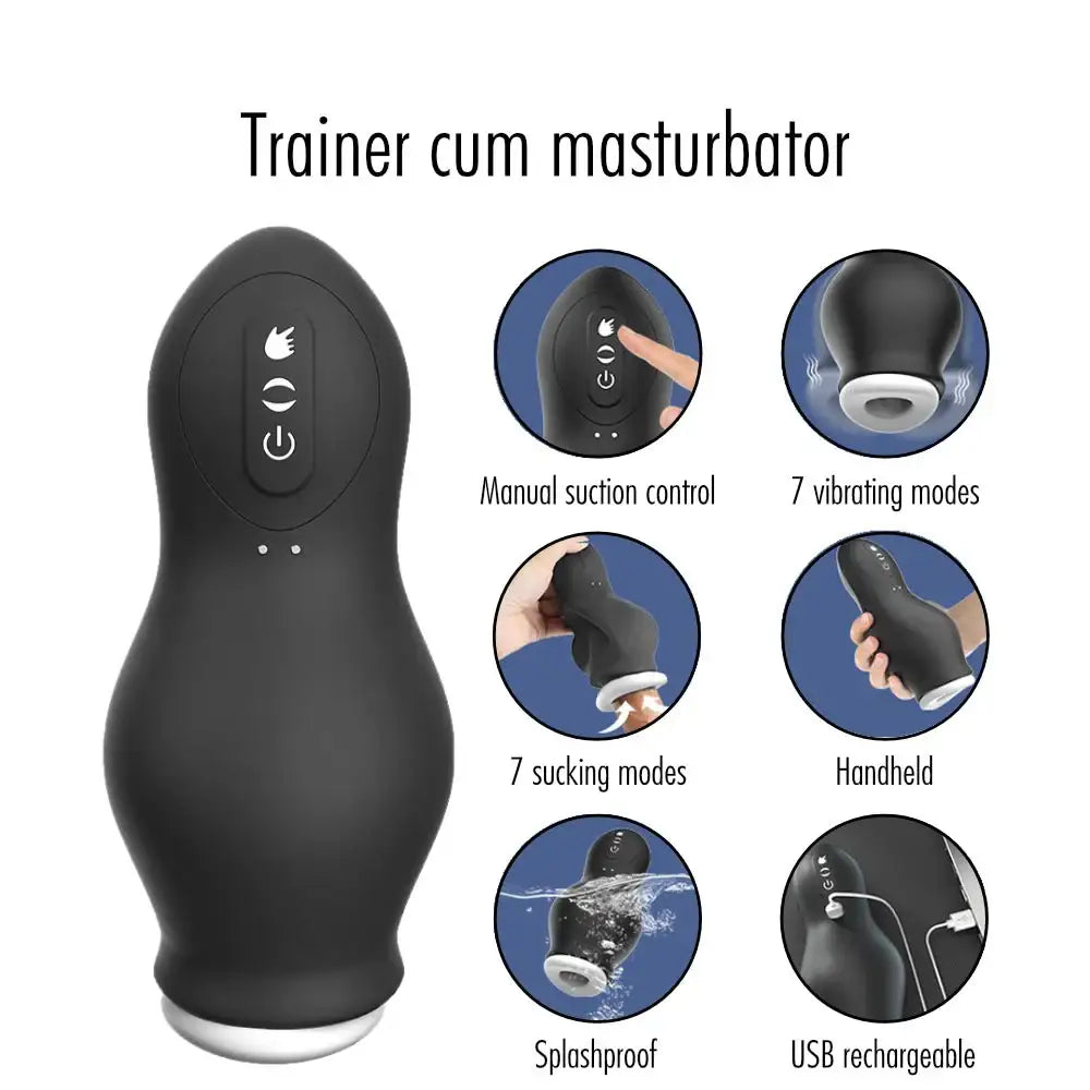 Movibe - Semi-Auto Sucking Vibrating Stroker - Frisky Business Adult Sex Toys Shop