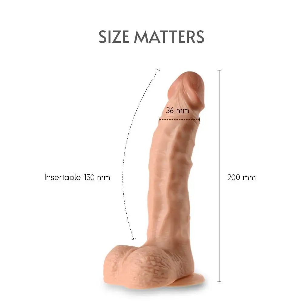 Mr Adversary - Rotating and Vibrating Dildo - Frisky Business Adult Sex Toys Shop