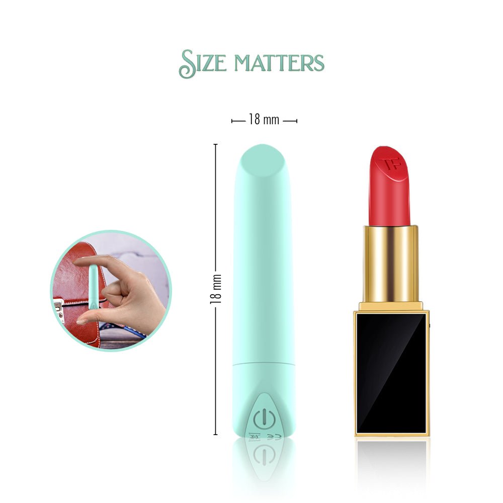 Ms. Elegant - Strong lipstick size bullet Vibrator - FRISKY BUSINESS SG