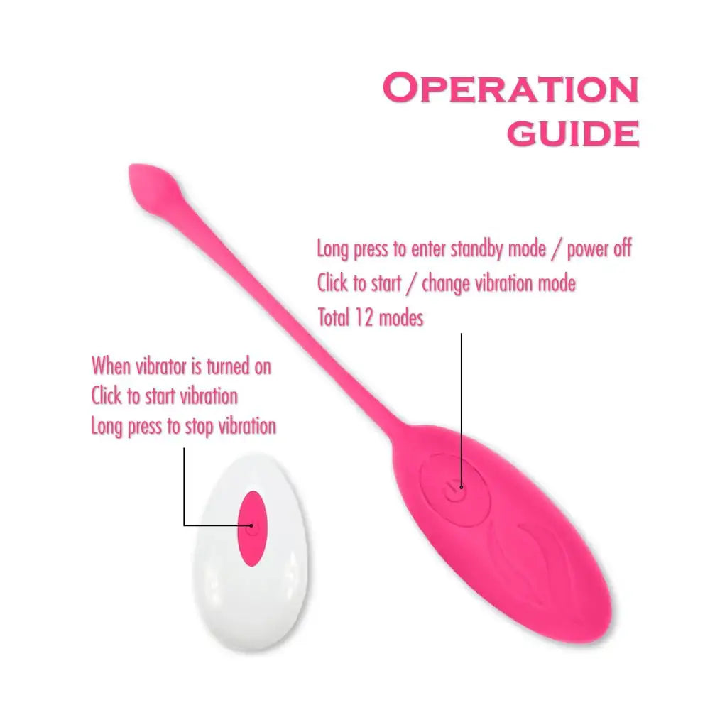 Naughty Tadpole – Wireless Egg Vibrator - Frisky Business Adult Sex Toys Shop