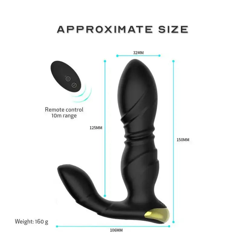 Noah - Retractable Prostate Massager - Frisky Business Adult Sex Toys Shop