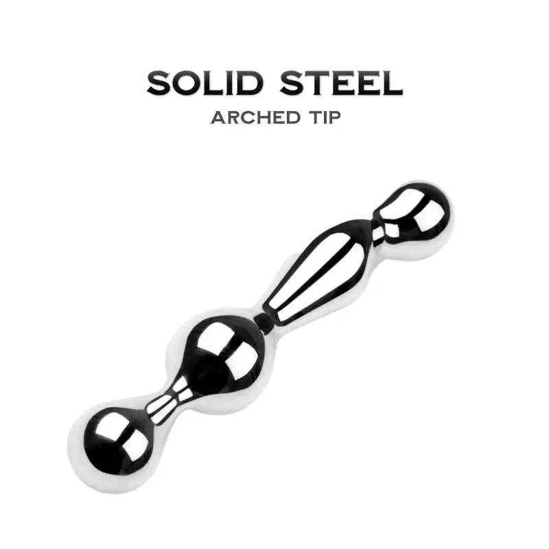 Oscar and Dildo - Stainless Steel Stroker - Frisky Business Adult Sex Toys Shop