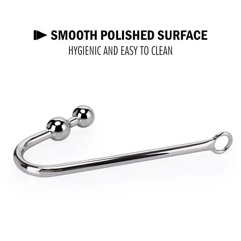 Parson – Stainless Steel Anal Plug Hook - Frisky Business Adult Sex Toys Shop