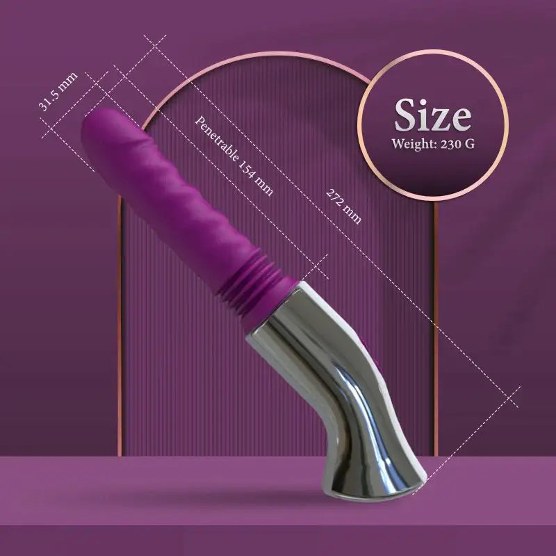 Pistol Thrust and Go - Rechargeable Vibrator - Frisky Business Adult Sex Toys Shop
