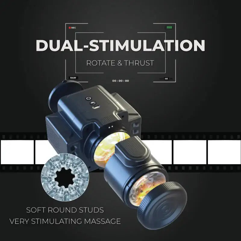 Pleasure Focus – Automatic Camera Masturbator - Frisky Business Adult Sex Toys Shop