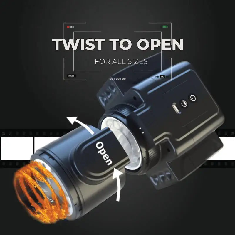 Pleasure Focus – Automatic Camera Masturbator - Frisky Business Adult Sex Toys Shop