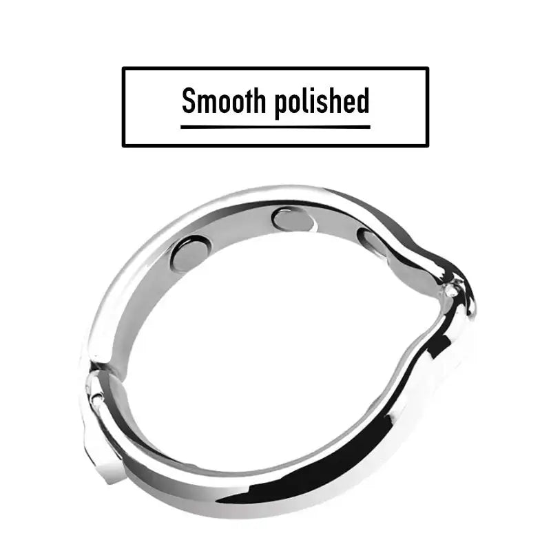 Pleasure Plunger – Stainless Steel Penis Ring - Frisky Business Adult Sex Toys Shop