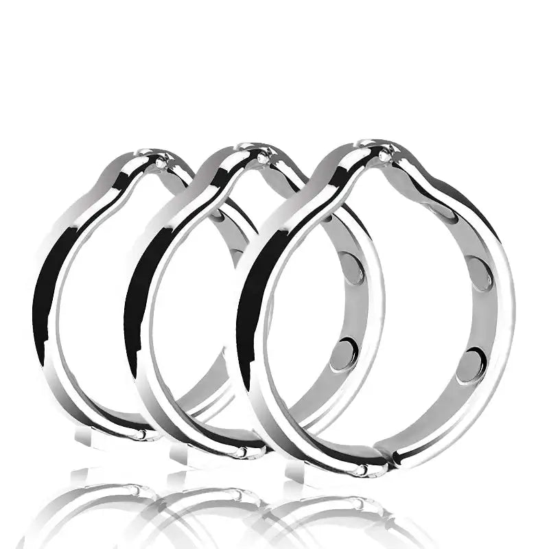 Pleasure Plunger – Stainless Steel Penis Ring - Frisky Business Adult Sex Toys Shop
