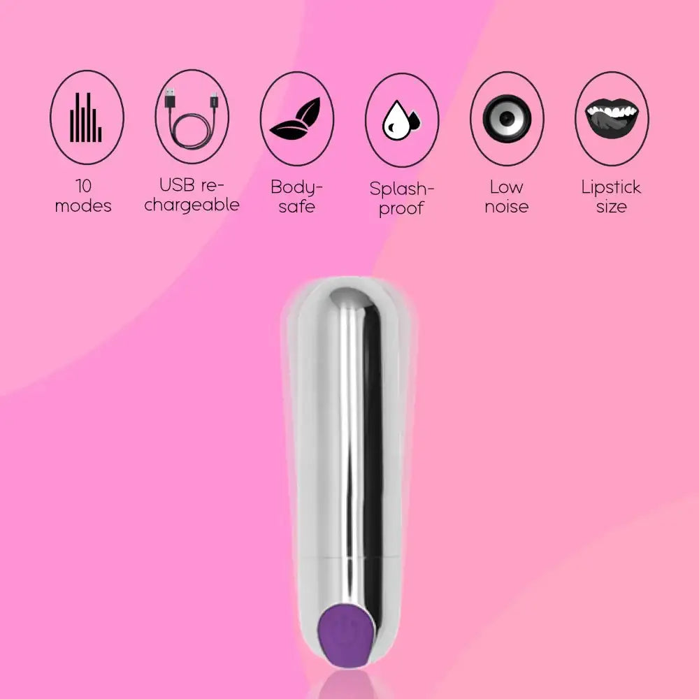 Powerful Lipstick Vibrator - Frisky Business Adult Sex Toys Shop