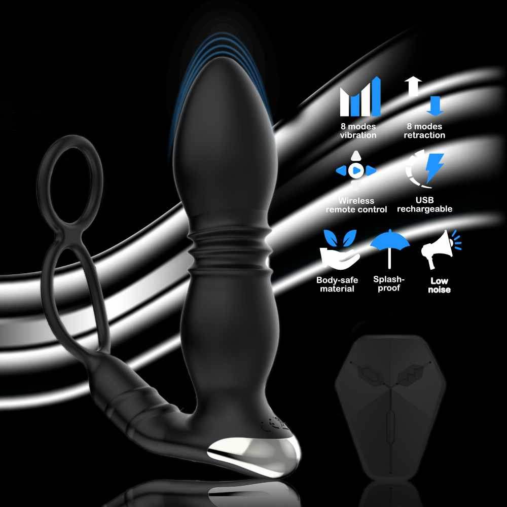 ProFlex Plus - Retractable Prostate Massager - Frisky Business Adult Sex Toys Shop