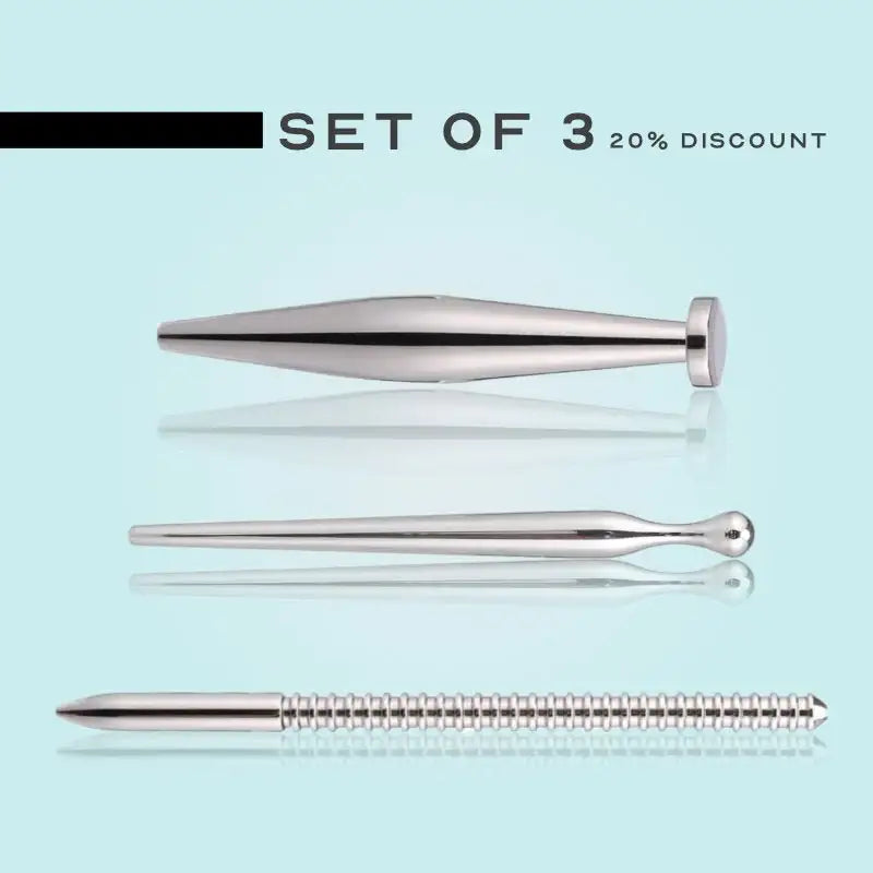 Pure Probe - Steel Urethral Sounding - Frisky Business Adult Sex Toys Shop