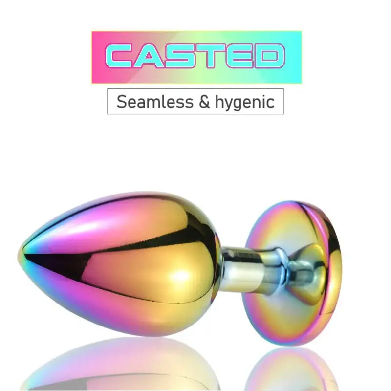 Rainbow Anal Plug - Frisky Business Adult Sex Toys Shop