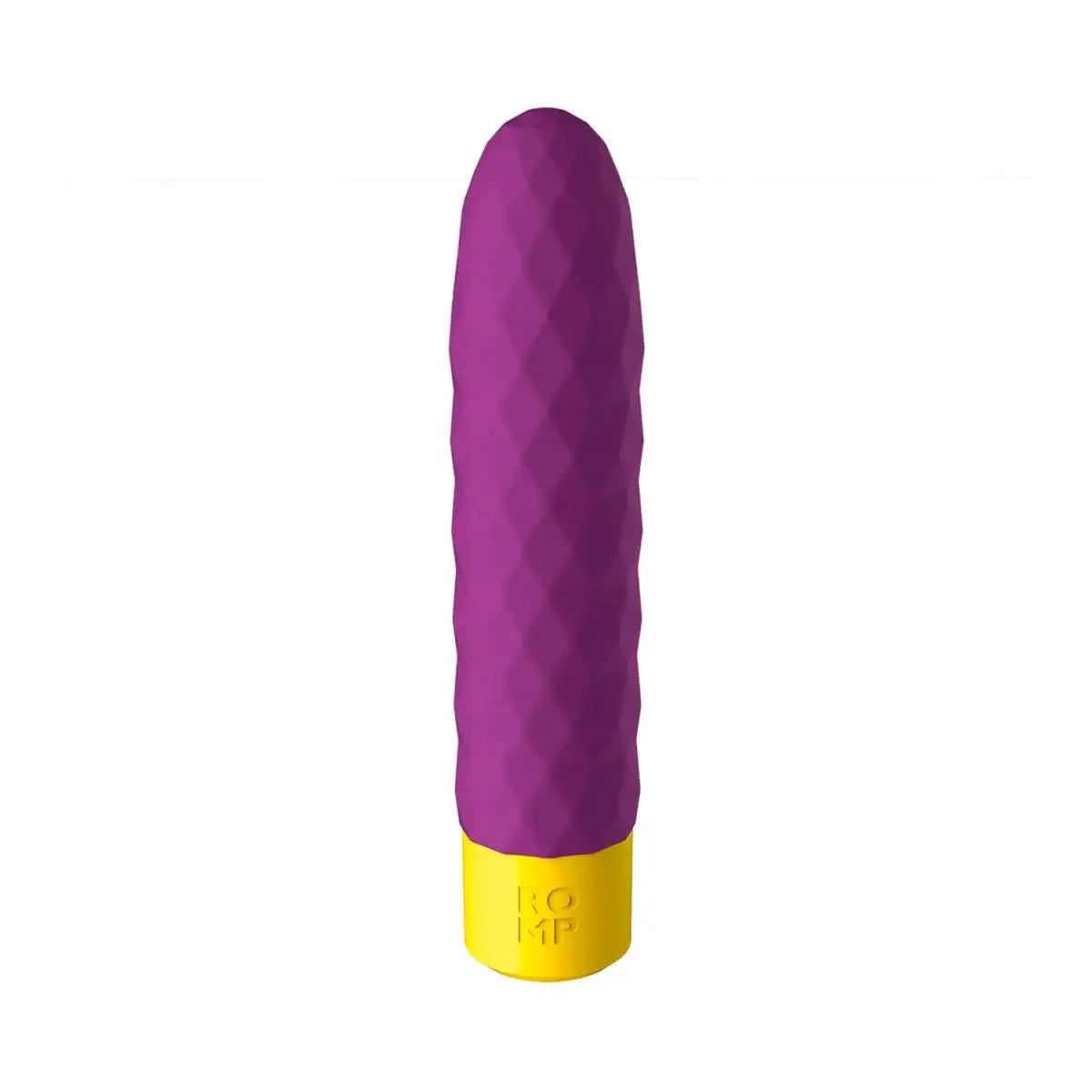ROMP Beat Ribbed Classic Vibrator soft silicone ribbed surface rechargeable personal wellness massager device Singapore