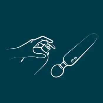 Romp Flip Wand Vibrator Perfect for Solo Use or Partner Play Singapore