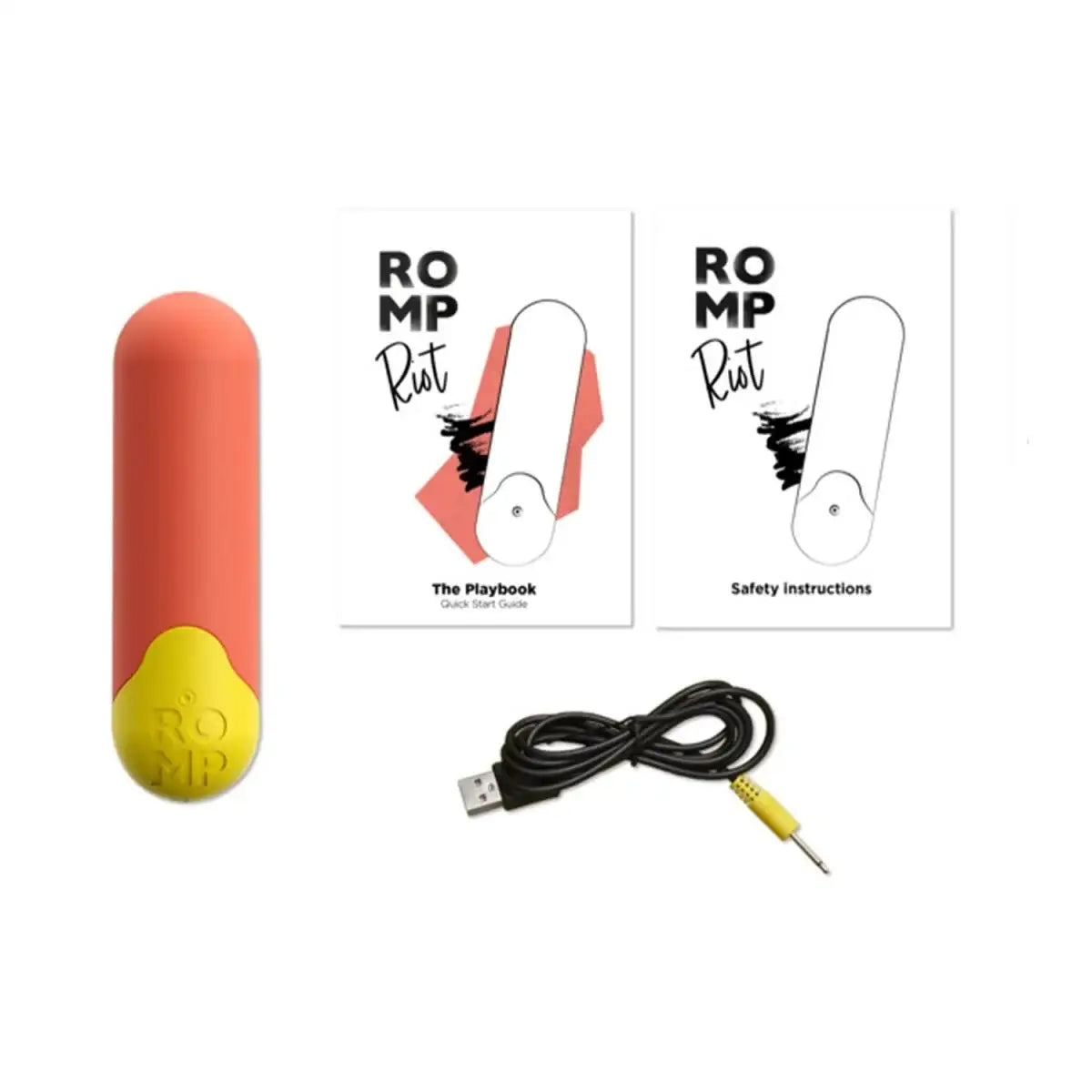 ROMP Riot Powerful Bullet Vibrator USB rechargeable energy-efficient performance Singapore