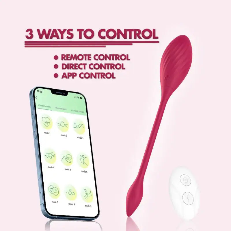 Rumble Rhapsody - Strong Egg Vibrator, APP & Remote Control - Frisky Business Adult Sex Toys Shop